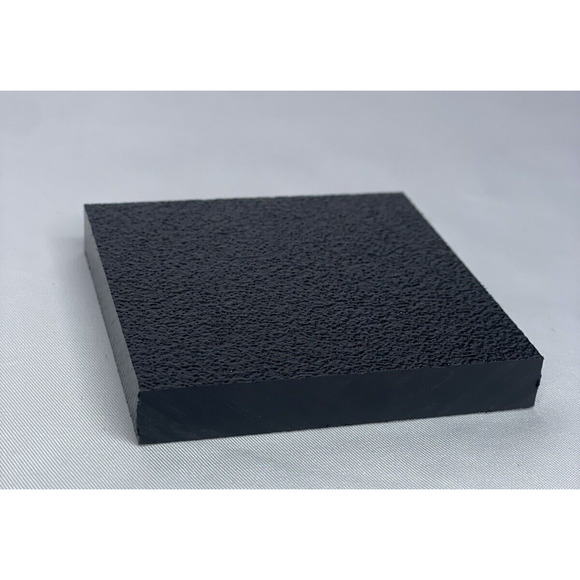Pack of 5 - King StarBoard Black HDPE Sheet 2.5" x 2.5" x 3/8" Sea Polymar - Picture 3 of 15